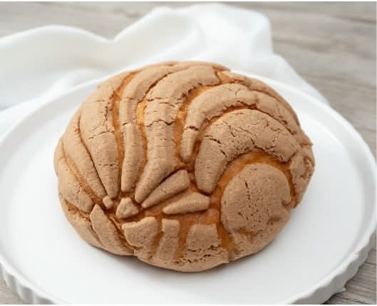 Concha de chocolate