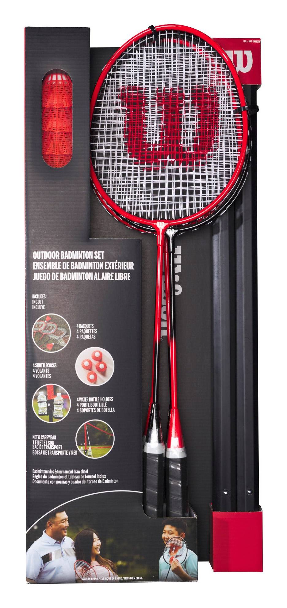Wilson - Jeu De Badmington En Plein Air / Wilson Outdoor Badminton Kit