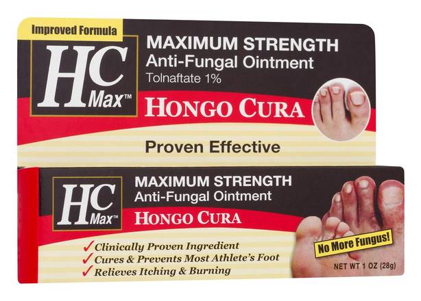 Hc Max Hongo Cura Anti-Fungal Ointment