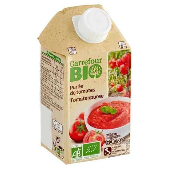 Carrefour Bio Purée de Tomates 500 g