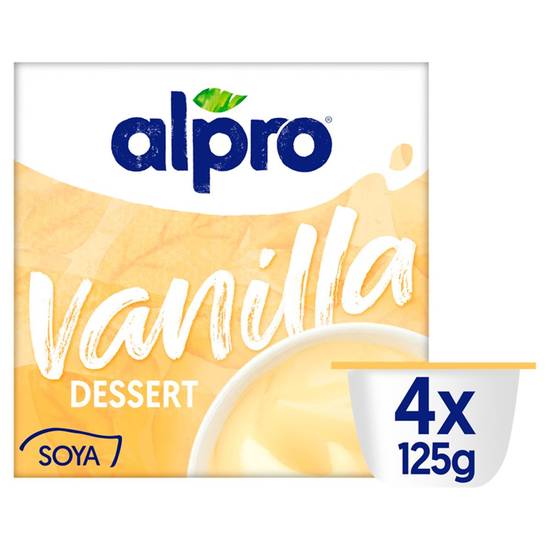 Alpro Dessert Vanille 4 x 125 g