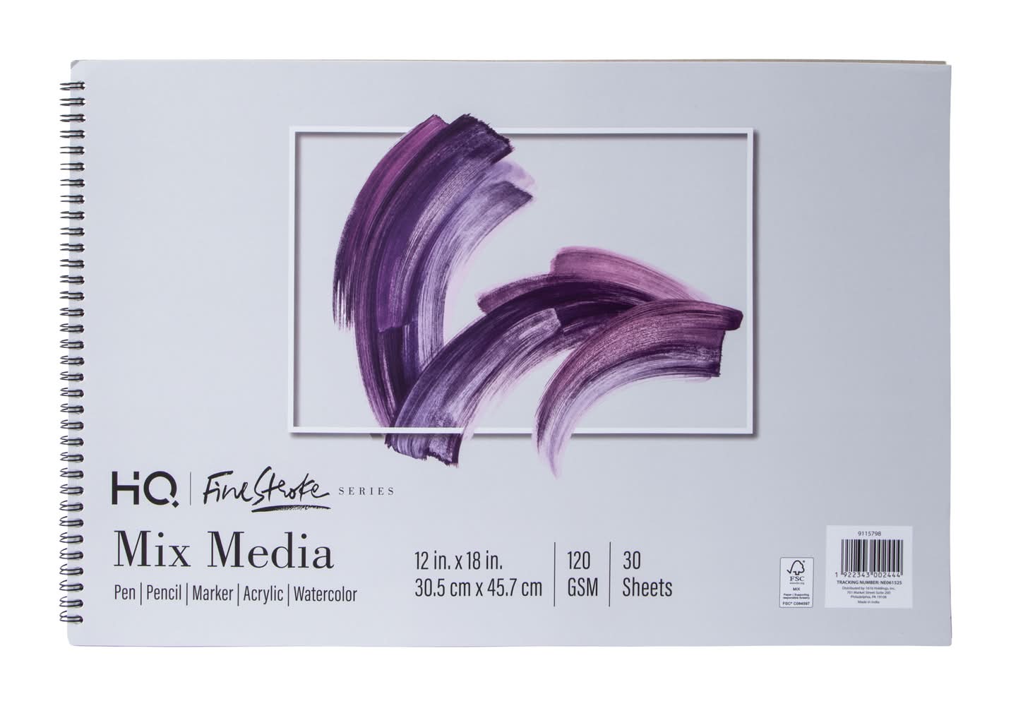 HQ Fine Stroke Series Mix Media Sketch Book