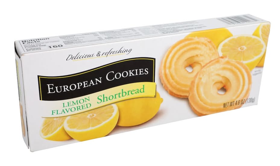 European Cookies Shortbread, Lemon (4.6 oz)