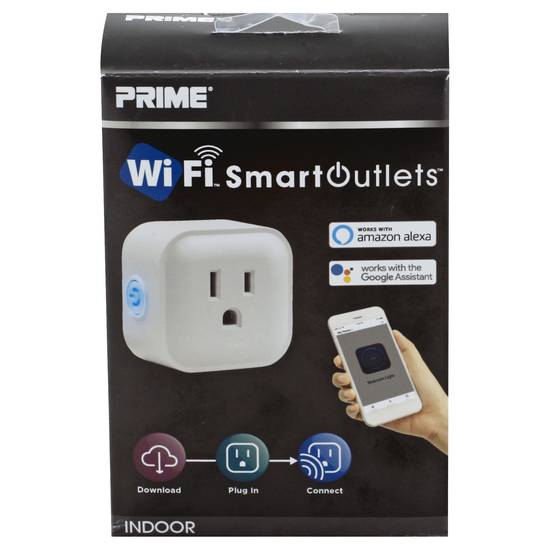 Prime Wifi Smart Indoor Outlet (1 outlet)