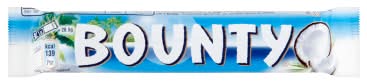 Bounty Coconut-Milk Chocolate, Snack Bar Duo (57g)