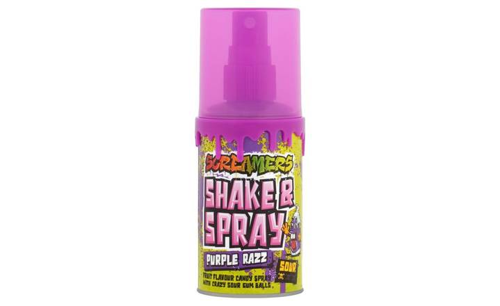 Zed Screamers Shake & Spray Purple Razz 60ml (406797)