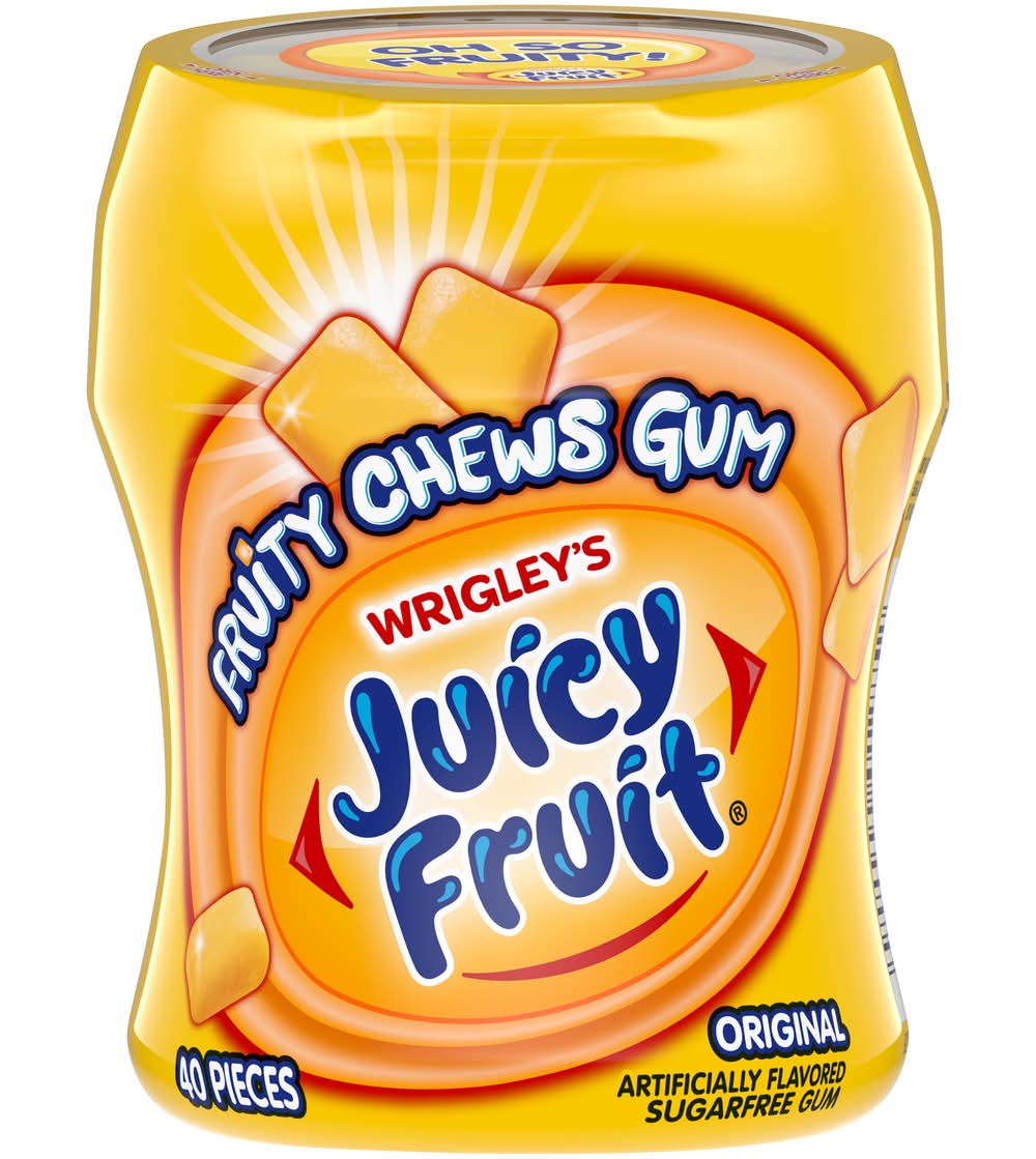 Juicy Fruit Sugarfree Original Gum (4.8 oz, 40 ct)