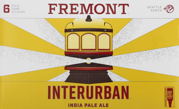 Fremont India Pale Ale Interurban Beer (6 ct, 12 fl oz)