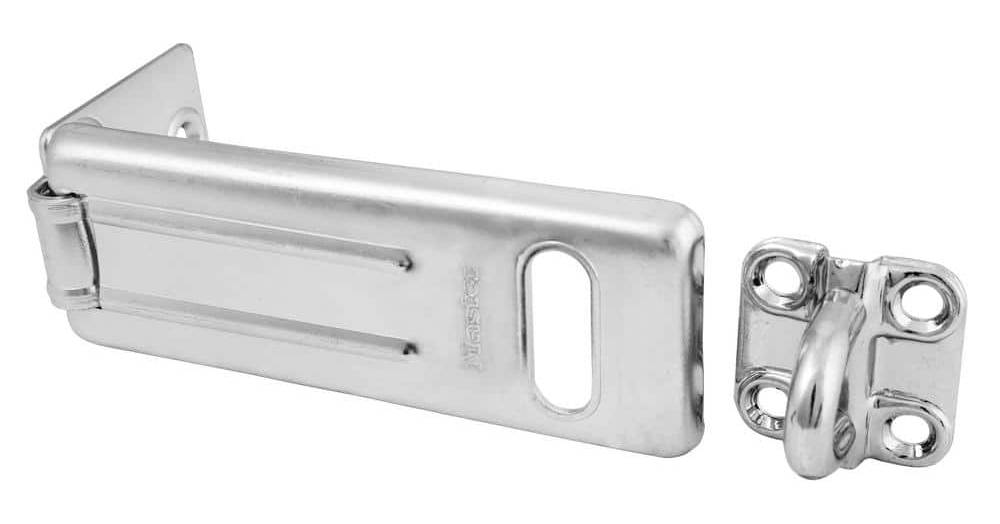 Master Lock Heavy Duty Steel Hasp Latch, 4 In
