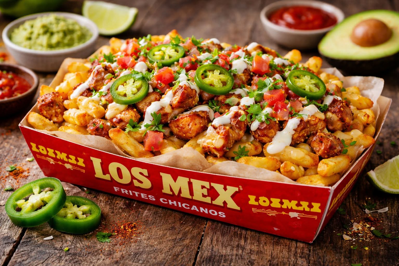 Los Mex Frites Chicanos 🍗