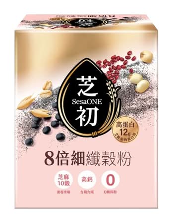 芝初 8倍細高蛋白纖穀粉 (25 g x 10)