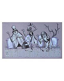 Welcome Foolish Mortals Doormat - The Haunted Mansion