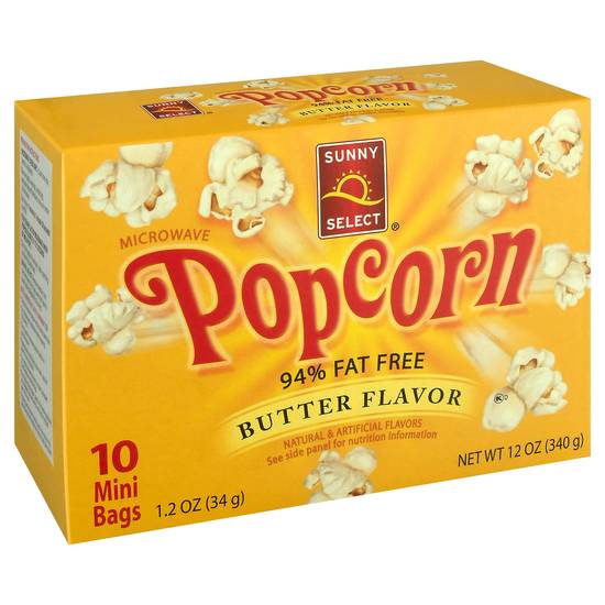 Mini Microwave Butter Popcorn Bags