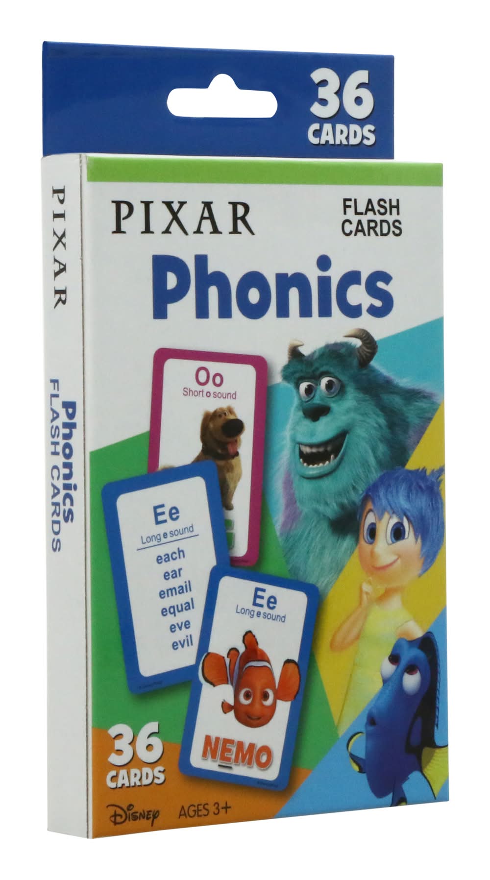 Disney-Pixar® Phonics Flash Cards 36-Count