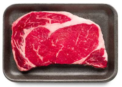 Usda Prime Meyer Natural Angus Beef Ribeye Steak Boneless - 1 Lbs