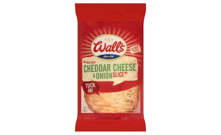Wall's Cheddar Cheese & Onion Slice 180g (397720) 