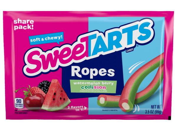 Sweetarts Collison Ropes 4oz