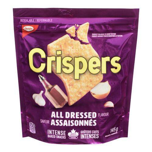 Crispers crispers assaisonnés (145g) - all dressed baked snacks (145 g)