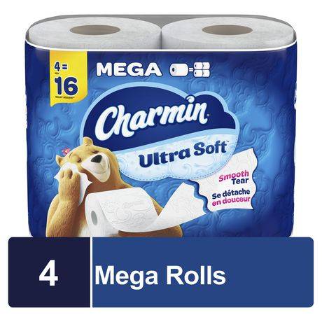 Charmin Ultra Soft Toilet Paper (4 ct)