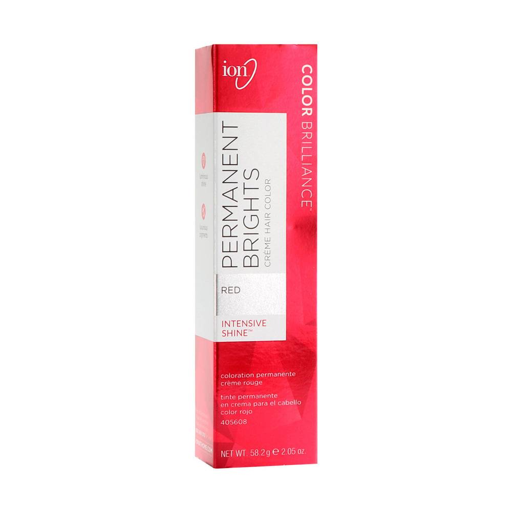 Ion tinte permanente en crema brights (Rojo)