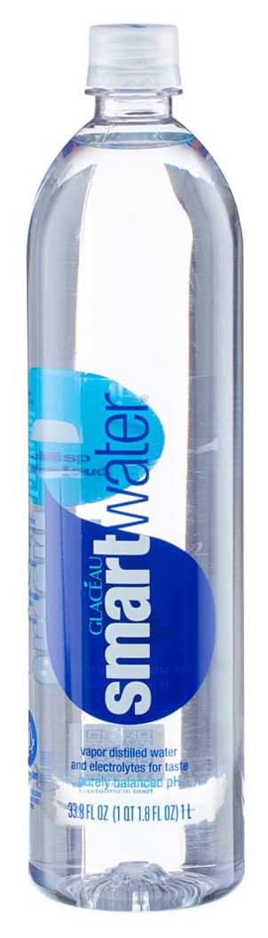 Glaceau Smartwater Bottle 1 L.