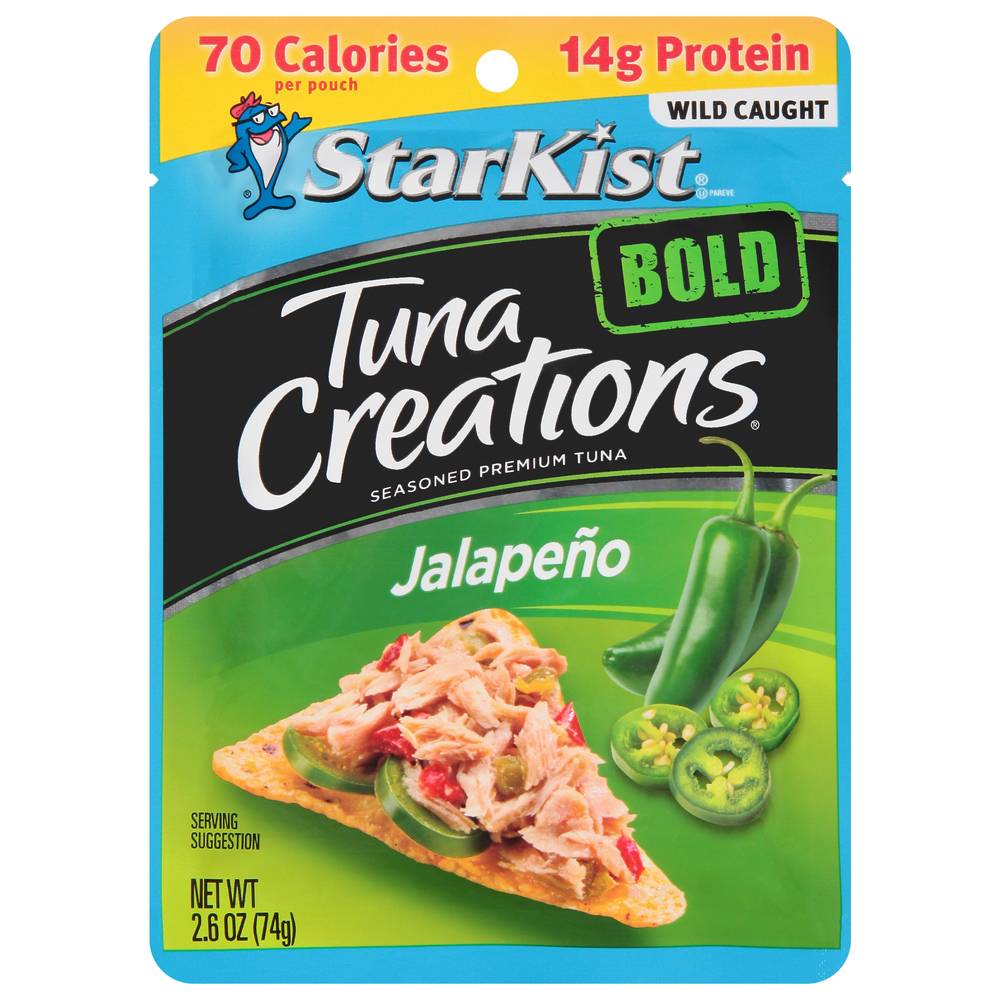 Starkist Tuna Creations Bold Jalapeño Seasoned Tuna (2.6 oz)