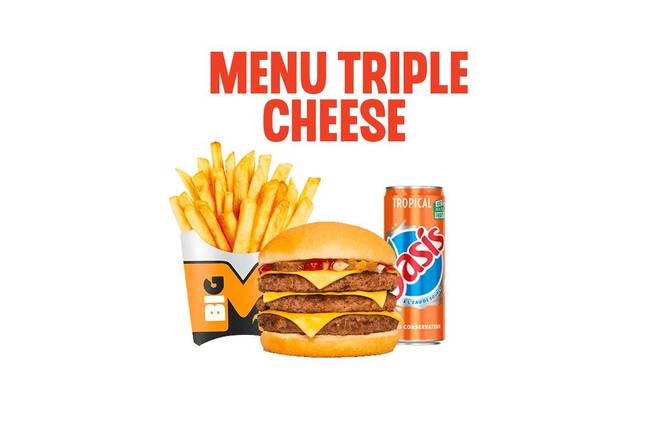 Menu Triple Cheese