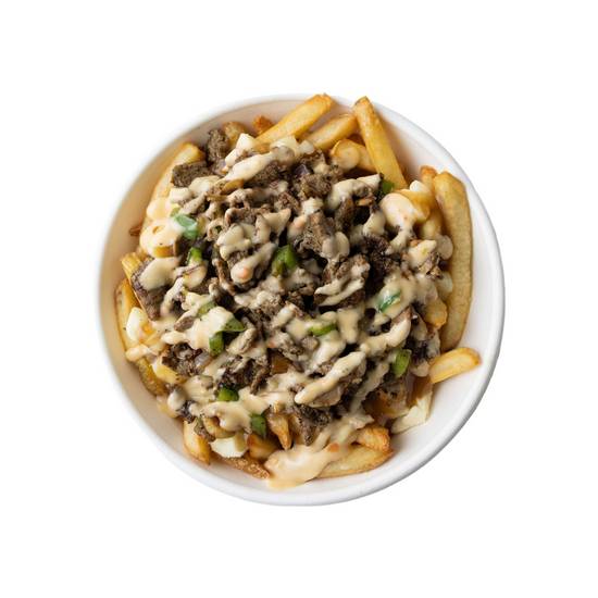 Philly Cheese Steak Poutine