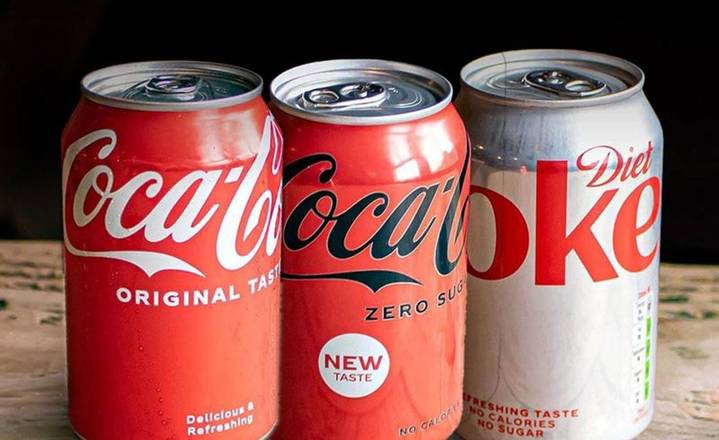 Coca-Cola, Coca Cola Zero and Diet Coke