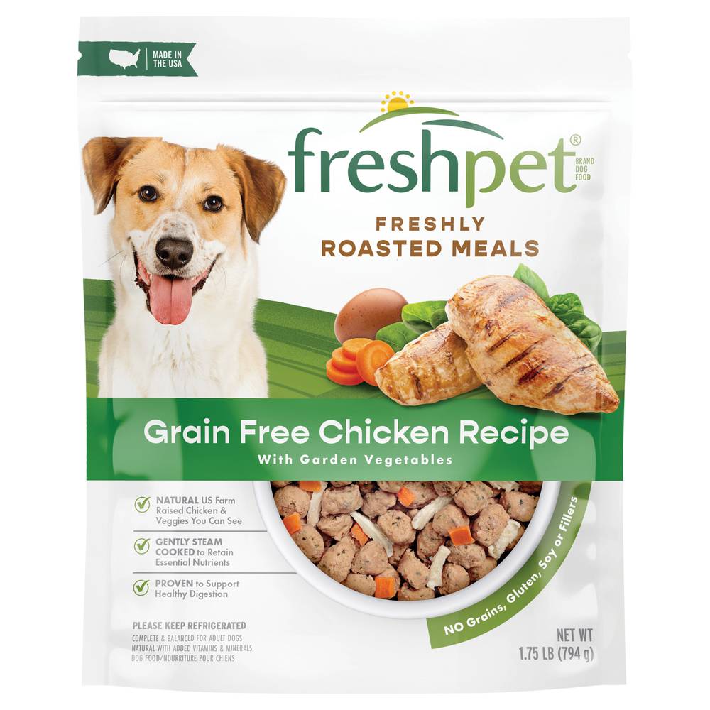 Freshpet Grain Free Dog Food, Chicken (1.75 lbs)