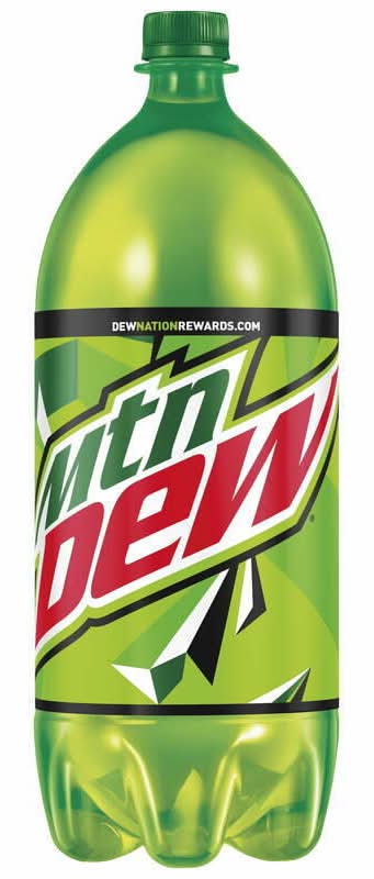 Mountain Dew Bottle 2L