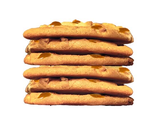 6 Pack of Salted Caramel Cookies