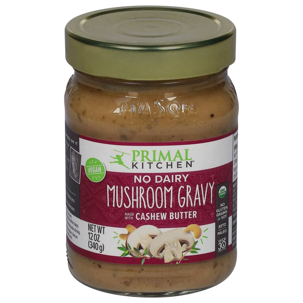 Primal Kitchen No Dairy Mushroom Gravy (12 oz)