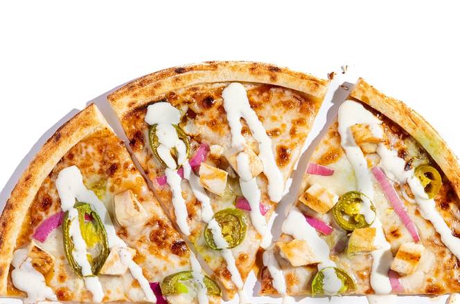 Blazed BBQ Half 11-inch Pizza + choice of side