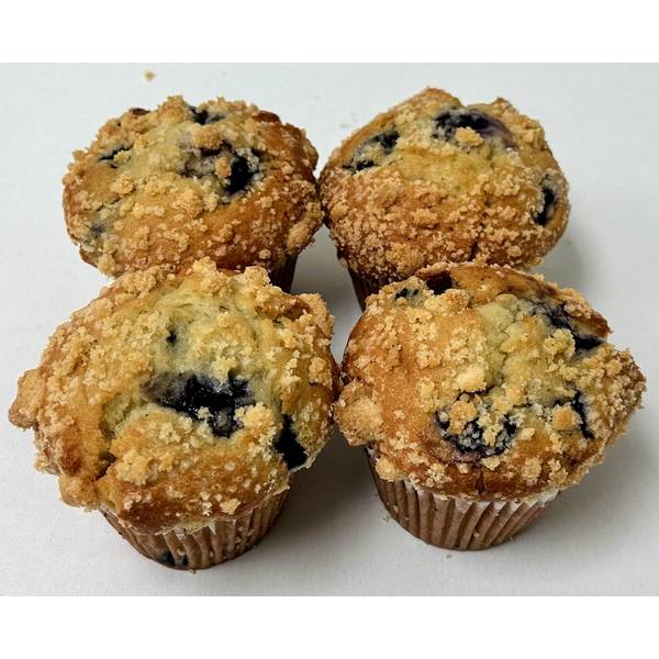 Fresh Baked Muffins, Blueberry, 4 Count