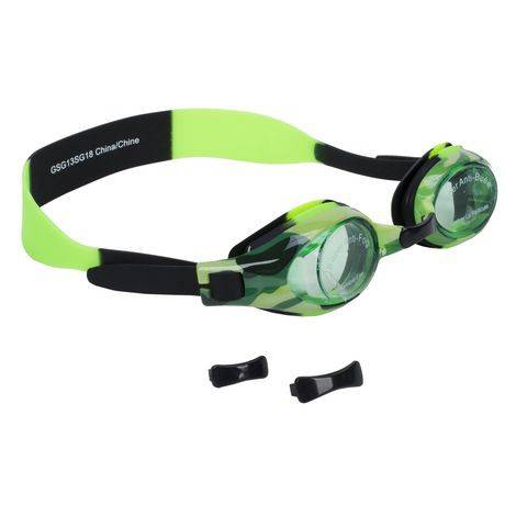 Generic Camouflage Anti Fog Swim Goggles Junior