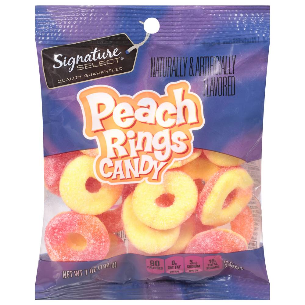 Signature Select Peach Rings (7 oz)