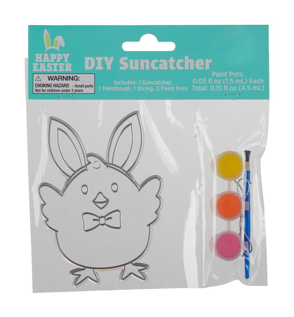 Happy Easter Diy Suncatcher Kit (3 pack)