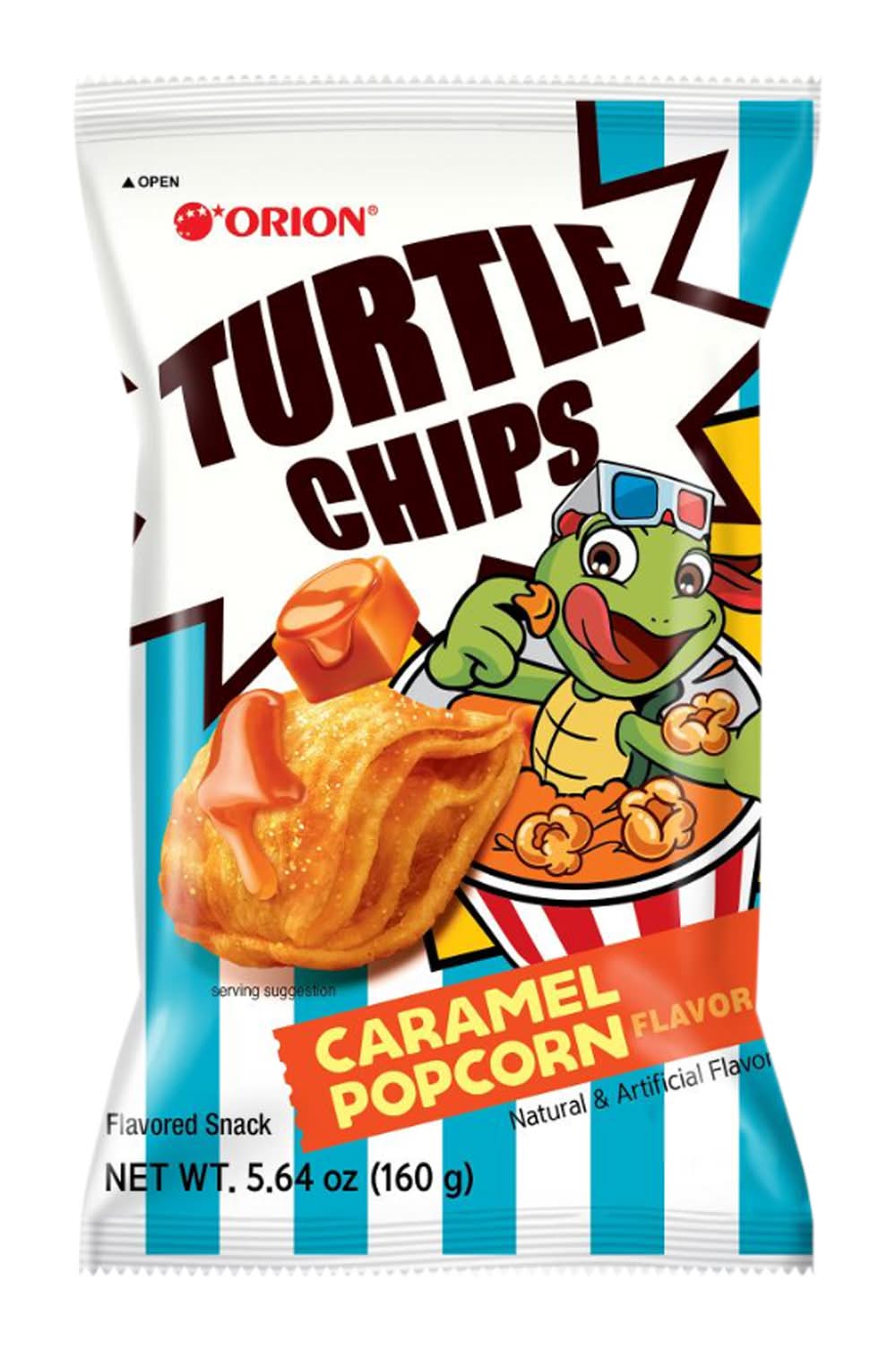 Orion® Caramel Popcorn Flavor Turtle Chips 5.64oz