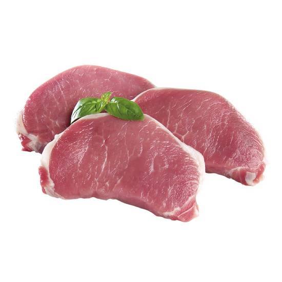 Boneless Pork Loin Chops Family pack