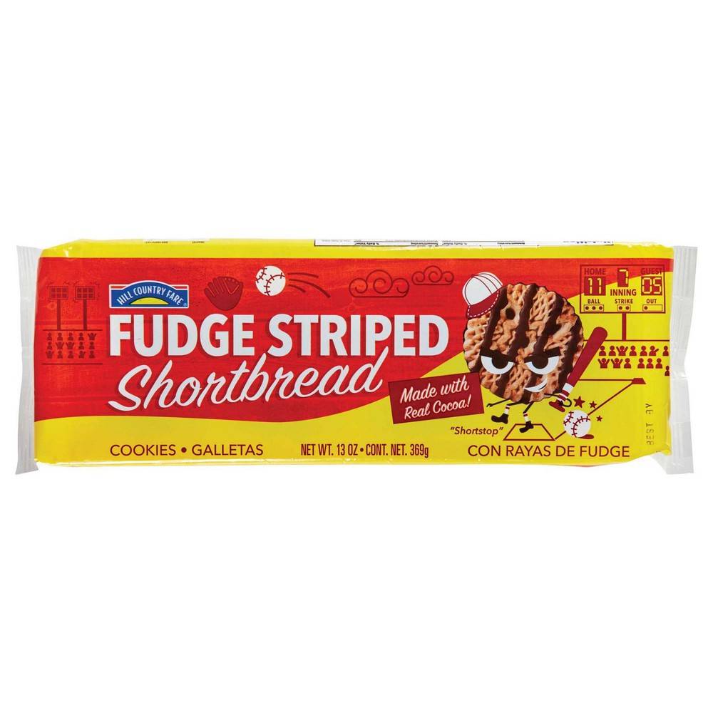 Hill Country Fare · Galletas striped shortbread (368 g)