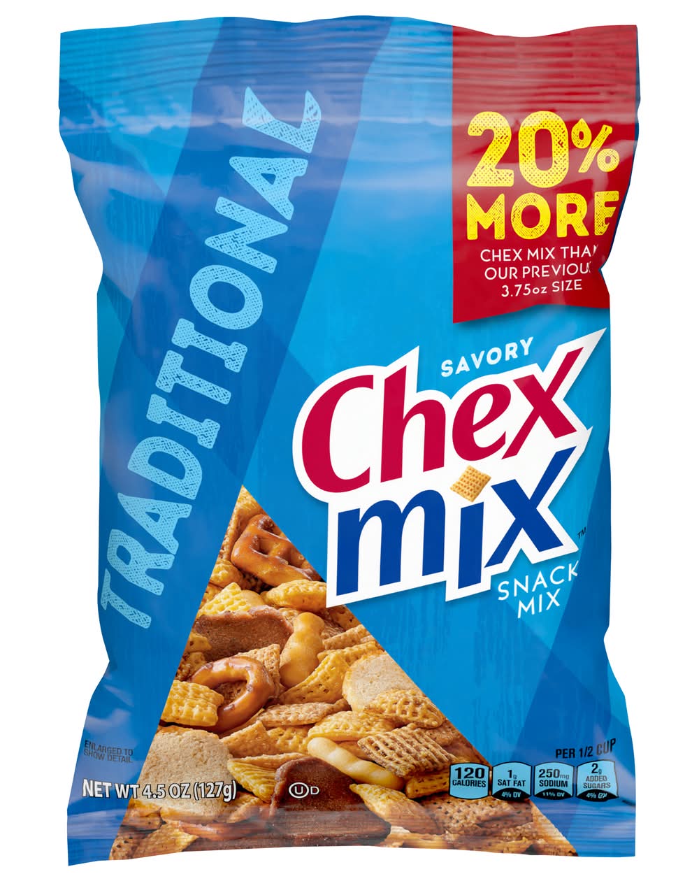 Chex Mix Savory Traditional Snack Mix (4.5 oz)