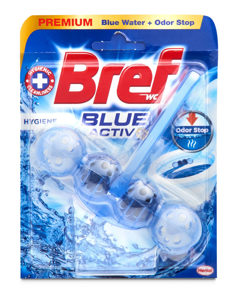 Block Wc Azul Poder Activo Bref   Blister 1 Unidad