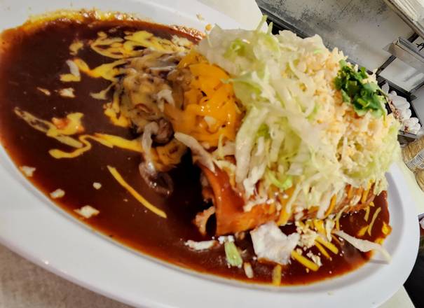 Two Chicken Enchiladas
