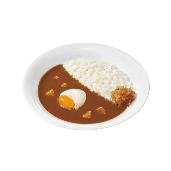 おんたまカレーPork Curry Rice w/ Soft-Boiled Egg