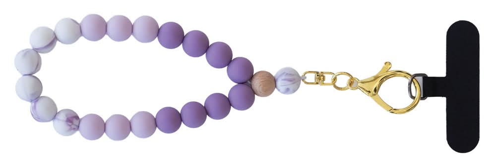 BAUHN Purple Silicone Wristlet