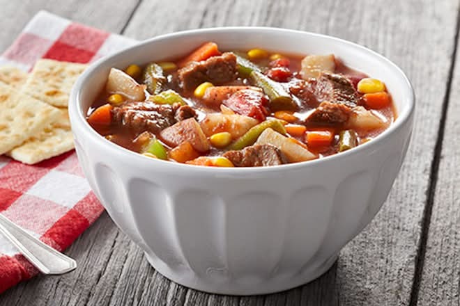 Hearty Beef Vegetable Soup