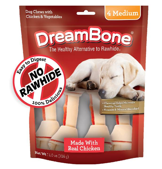 DreamBone Vegetable & Chicken Dog Chews (11 oz)