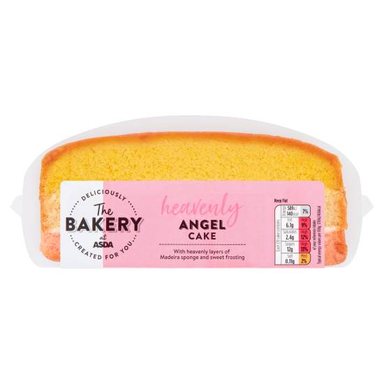 ASDA Angel Cake With Vanilla Flavour Filling