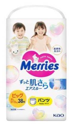 メリーズパンツＢＩＧサイズ３８枚:4901301425881
